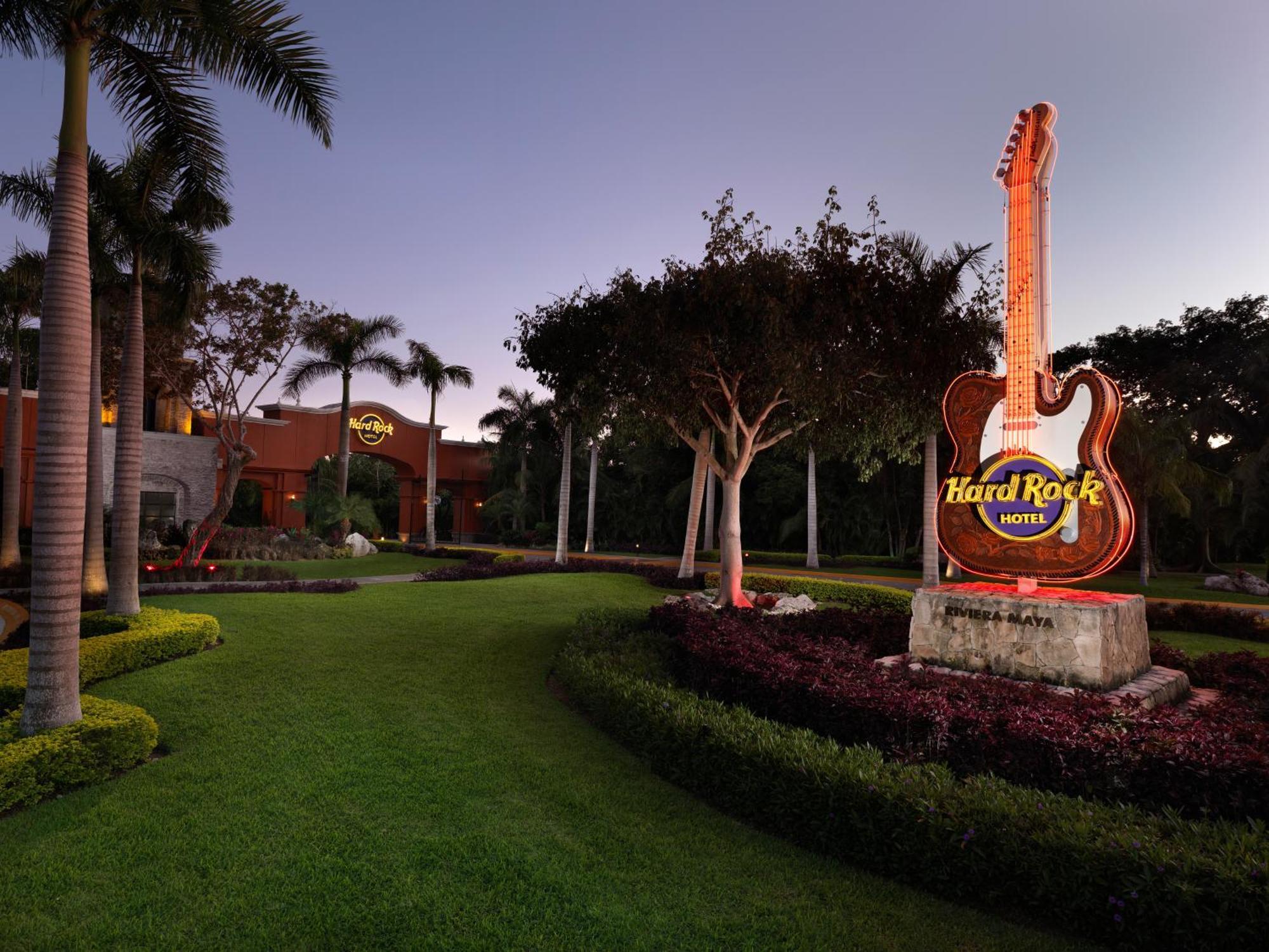 Hard Rock Hotel Riviera Maya度假酒店- 全包 普托阿范特拉斯 外观 照片