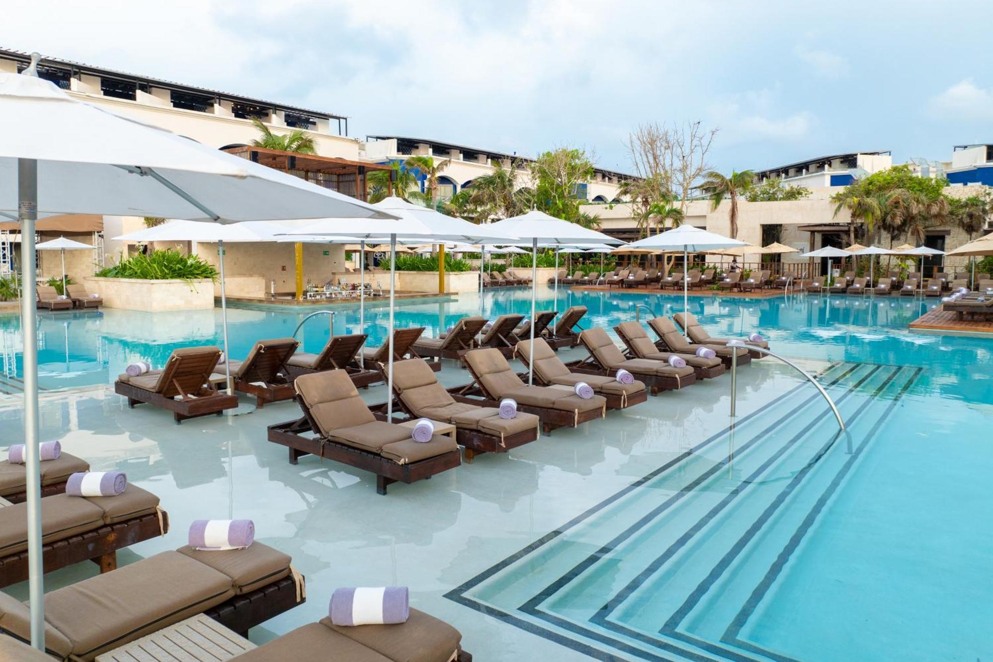 Hard Rock Hotel Riviera Maya度假酒店- 全包 普托阿范特拉斯 外观 照片